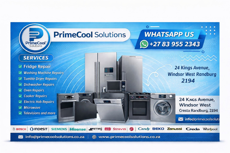 Cover photo of PrimeCool Solutions (Randburg Fridge And Appliance Repairs)